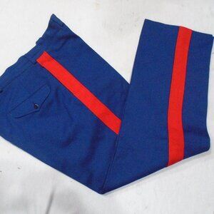 Marine Corps USMC Enlisted Blood Stripe Dress Blues Trousers 35R DSCP UNIFORMS